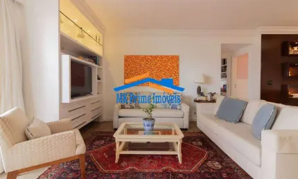Apartamento em Moema com 170m², 6 dormitórios sendo 1 suíte.