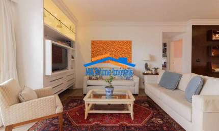 Apartamento em Moema com 170m², 6 dormitórios sendo 1 suíte.