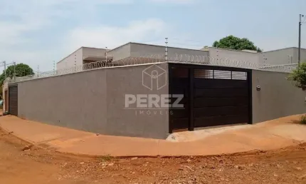 Casa com 3 quartos à venda na Rua Fidelo Mariano de Almeida, Residencial Oliveira, Campo Grande