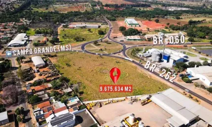 Terreno à venda na Avenida Radialista Edgar Lopes de Faria, Núcleo Industrial, Campo Grande