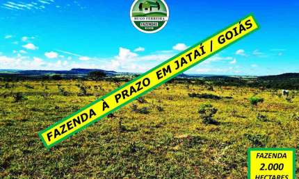 FAZENDA DUPLA APTIDÃO À 25KM DO ASFALTO COM BENFEITORIAS E PRAZO PAGAMENTO