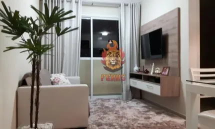 Apartamento com 2 dormitórios à venda, 50 m² - Condomínio Rios da Amazônia - Sorocaba