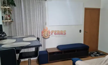 Apartamento para locação mobiliado de 2 dormitórios no jardim guarujá, sorocaba/sp