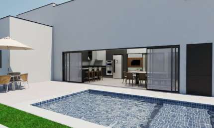 Lindo Casa Térrea de  227m² à venda no excelente  Condomínio  Central Parque   Salto- SP.