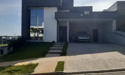 Linda Casa Térrea de 194m² à venda no excelente Condomínio Fechado Milano em Indaiatuba- SP.