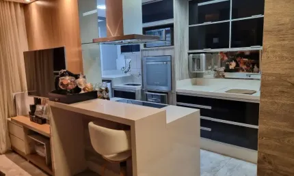 Lindo Apto á  venda com 72M² com 02 Dormitórios Sendo 01 Suíte, no  Bairro Valparaiso - Santo André - SP