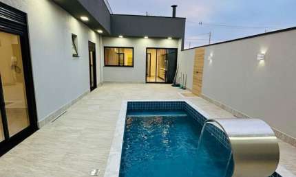 Linda Casa Térrea de 189m² de  área Construída e Terreno 307,33m2 à venda no excelente Condomínio Fechado  Evidencias em Indaiatuba- SP.