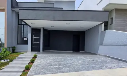 Linda térrea de 140m² de área construída, e terreno de 200m2, à venda no excelente condomínio fechado helena maria - sorocaba - sp.