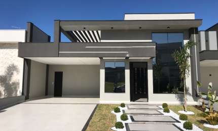 Linda Casa Térrea de 220m² de  área Construída e Terreno 300m2 à venda no excelente Condomínio Fechado  Dona Maria José  em Indaiatuba- SP.