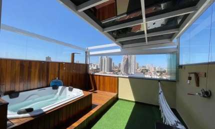 Linda Cobertura para á venda com 87m² com 02 Dormitórios, no Bairro Santa Maria - Santo André - SP.