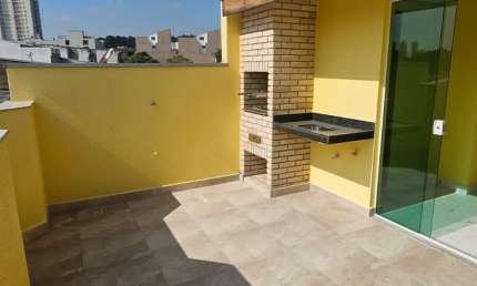 Linda Cobertura para á venda com 82m² com 02 Dormitórios Sendo 01 suíte, no Bairro Vila Curuça - Santo André - SP.