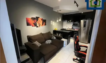 Lindo apartamento para á venda com 48m² com 02 dormitórios, na vila rica - santo andré - sp.