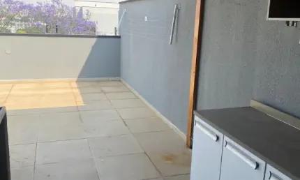 Linda Cobertura á venda de 92m² com 02 Dormitórios, no Bairro Santa Maria - Santo André - SP.