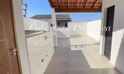 Linda Cobertura á venda de 86m² com 02 Dormitórios, no Jardim Alvorada - Santo André - SP.