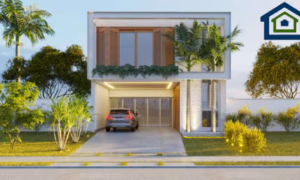 Lindo Sobrado de 196m² de área Construída e Terreno 204m² à venda no excelente Condomínio Fechado Gran Reserve em Indaiatuba- SP.