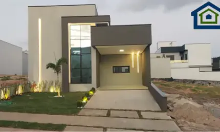 Linda casa térrea de 141m² à venda no excelente condomínio fechado gran reserve em indaiatuba- sp.
