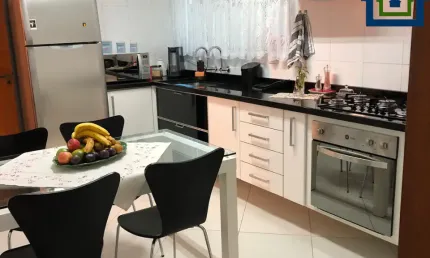Lindo Sobrado à Venda com 168m² no Bairro Assunção em São Bernardo do Campo - SP