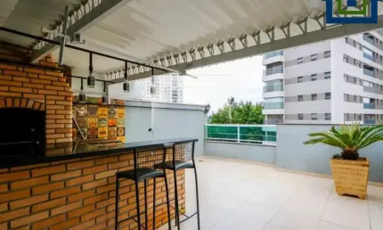 Linda Cobertura á venda de 106m² com 02 Dormitórios, no Vila Gilda - Santo André - SP.