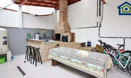 Linda casa térrea  à venda com 180,m² e terreno de 270m2, no bairro assunção em são bernardo do campo - sp