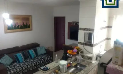 Linda Cobertura á venda de 152m² com 03 Dormitórios Sendo 01 Suítes, na Vila Curuçá - Santo André - SP.