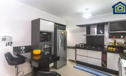 Lindo Sobrado à Venda com 167m² de Área Construída no Bairro Assunção em São Bernardo do Campo - SP