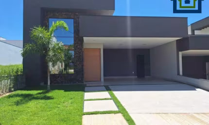 Linda Casa Térrea  de 200m² de Área Construída, e Terreno de 300m², à venda no excelente Condomínio Fechado Piemonte em Indaiatuba- SP.
