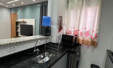 Apartamento á venda de 59m² com 02 Dormitórios, 01 Vaga e Lazer Completo no Jardim Guarujá em  Sorocaba - SP..