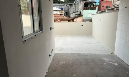 Linda Cobertura á venda de 85m² com 02 Dormitórios, no Bairro Príncipe de Gales - Santo André - SP
