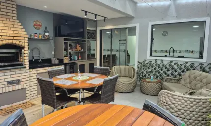 Lindo Sobrado à Venda com 235m² de Área Construída e Terreno de 132,5m2, no Bairro Assunção em São Bernardo do Campo - SP
