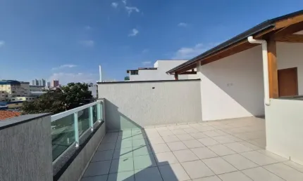 Linda Cobertura Mobiliária á venda de 82m² com 02 Dormitórios, na Vila  Scarpelli - Santo André - SP