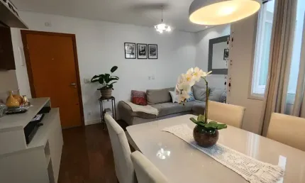 Linda Cobertura Mobiliária á venda de 83m² com 03 Dormitórios Sendo 01 Suíte, no Bairro Santa  Maria - Santo André - SP.