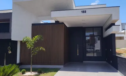 Linda casa térrea de 106m² de área construída e terreno de 154m², à venda no excelente condomínio fechado  villagio ipanema  em sorocaba - sp