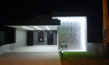 Linda casa térrea de 132m² de área construída, e terreno de 240m², à venda no excelente condomínio fechado reserva ipanema em sorocaba - sp