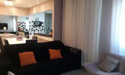 Apartamento á venda com 180m² com 03 Dormitórios, Campestre - Santo André.