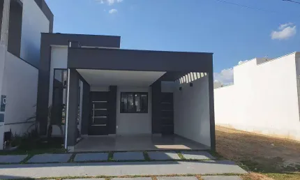 Casa de condomínio térrea á venda de 112m² com 03 Dormitórios, Jardim Park Real - Indaiatuba.
