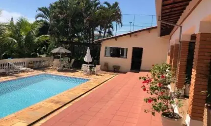 Chácara á venda com 315m² com 05 dormitórios, colina do mosteiro itaici - indaiatuba.