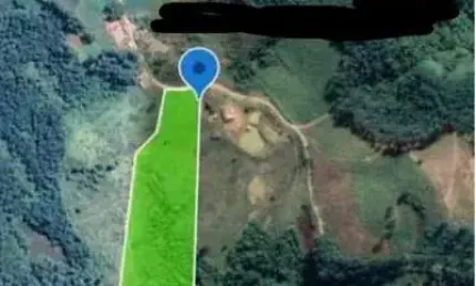 Chácara / sítio à venda na estrada geral ribeirão da pedra branca, zona rural, apiúna, 20000 m2 por r$ 280.000