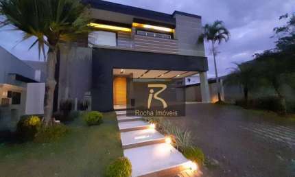Casa com 4 dormitórios à venda, 395 m² por R$ 3.500.000,00 - Alphaville Nova Esplanada - Votorantim/SP