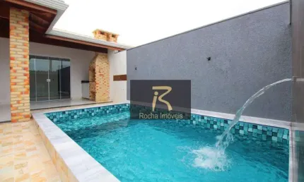 Casa com 2 dormitórios à venda, 90 m² por R$ 430.000,00 - Flora Rica - Peruíbe/SP