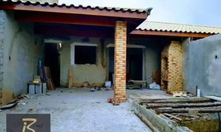 Casa com 2 dormitórios à venda, 90 m² por R$ 430.000,00 - Estância Flora Rica - Peruíbe/SP