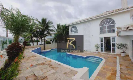 Casa alta padrão  com 6 suítes vista para o mar  venda, 345 m² por r$ 4.700.000.00 bougainvillee i - peruíbe/sp