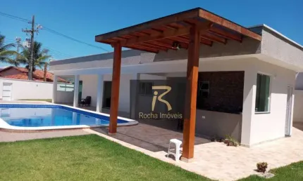 Casa com 4 dormitórios à venda, 250 m² por R$ 1.300.000,00 - Parque Balneário Oásis - Peruíbe/SP