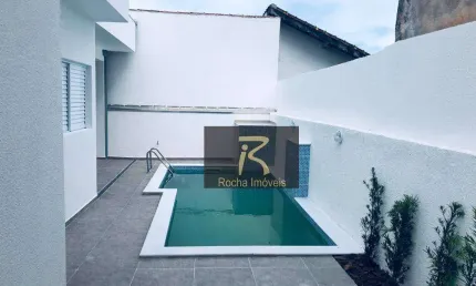 Casa com 3 dormitórios à venda, 129 m² por R$ 650.000,00 - Estância São José - Peruíbe/SP