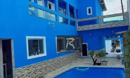 Sobrado com 6 dormitórios à venda, 200 m² por R$ 550.000,00 - Estância Balneária Belmira Novaes - Peruíbe/SP