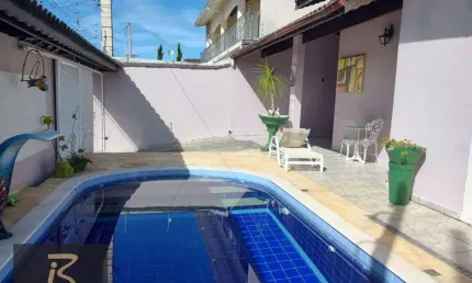 Casa com 4 dormitórios à venda, 119 m² por R$ 550.000,00 - Bal Tres Marias - Peruíbe/SP