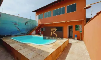 Sobrado com 3 dormitórios à venda por R$ 520.000,00 - Estância Bal Maria H Novaes - Peruíbe/SP