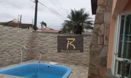 Casa com 3 dormitórios à venda, 139 m² por R$ 650.000,00 - Parque Balneário Oásis - Peruíbe/SP