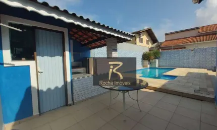 Sobrado com 3 dormitórios à venda por R$ 690.000,00 - Estância São José - Peruíbe/SP