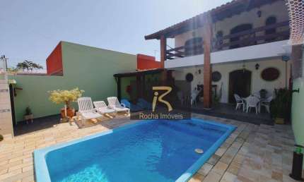 Sobrado com 5 dormitórios à venda, 187 m² por R$ 850.000,00 - Parque Balneário Oásis - Peruíbe/SP