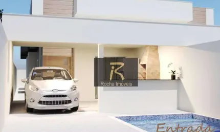 Casa com 2 dormitórios à venda, 95 m² por R$ 420,000.00- Parque D'Aville Residencial - Peruíbe/SP